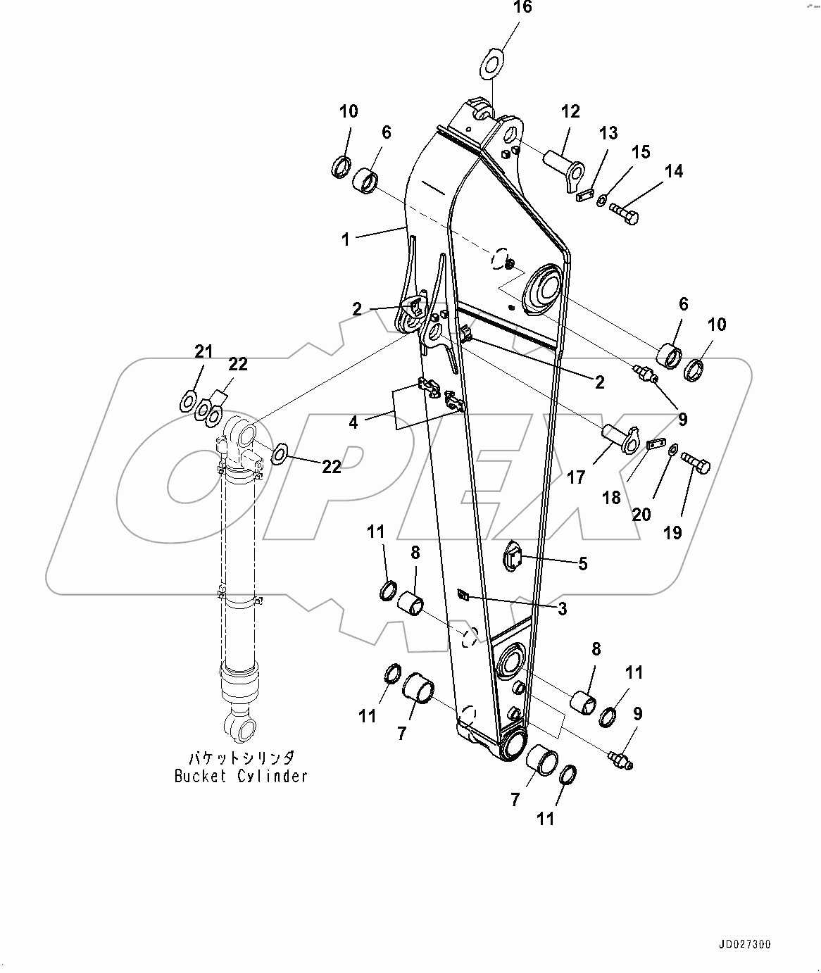  Arm, Arm and Pin (#100001-)