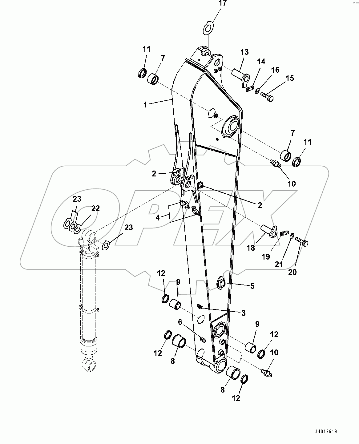  Arm, Arm and Pin (#100001-)