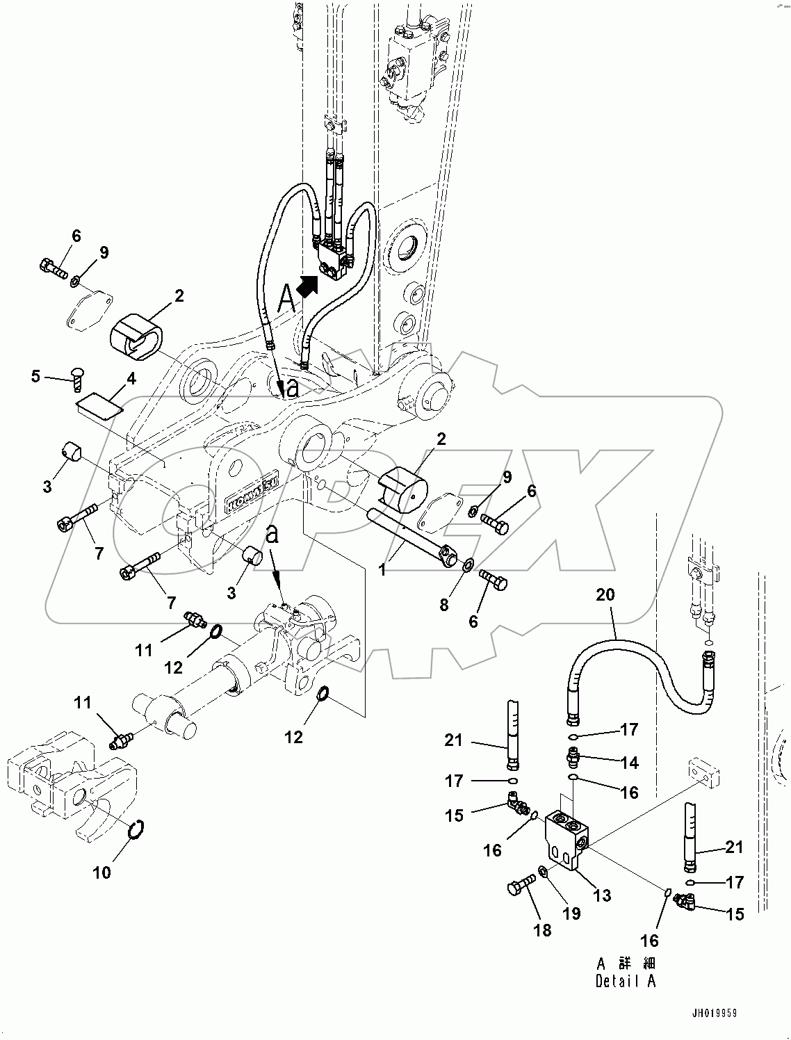  Quick Coupler, (3/4) (#100001-)