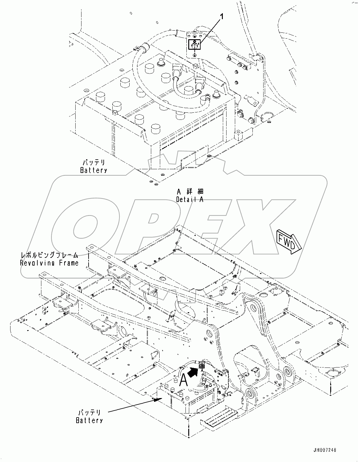  Caution Plates, Battery (#100001-)