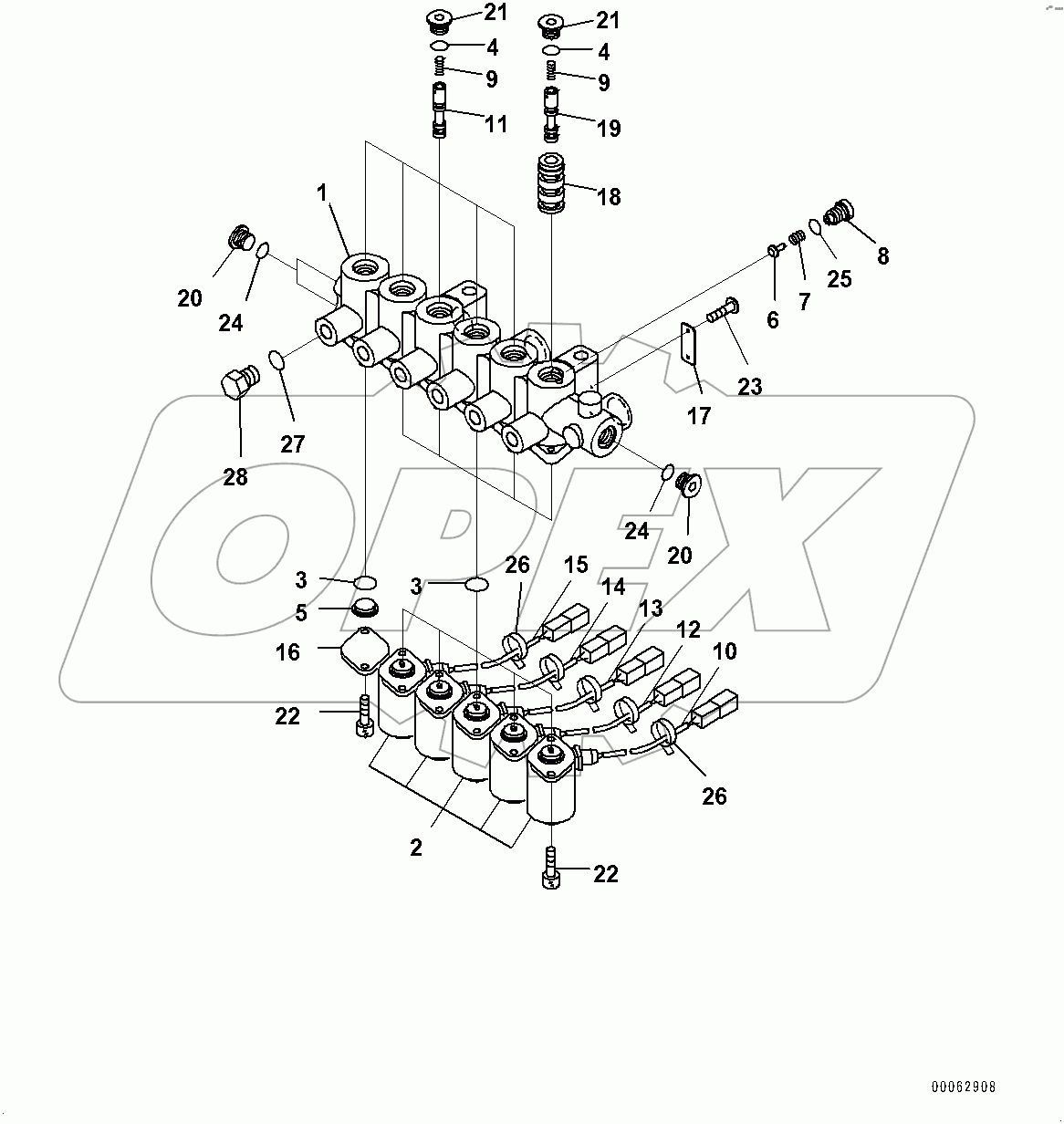  Solenoid Valve, Inner Parts (#100002-)