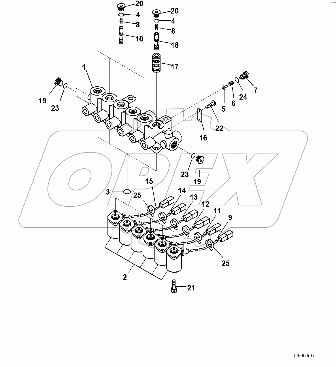  Solenoid Valve, Inner Parts (#100002-)