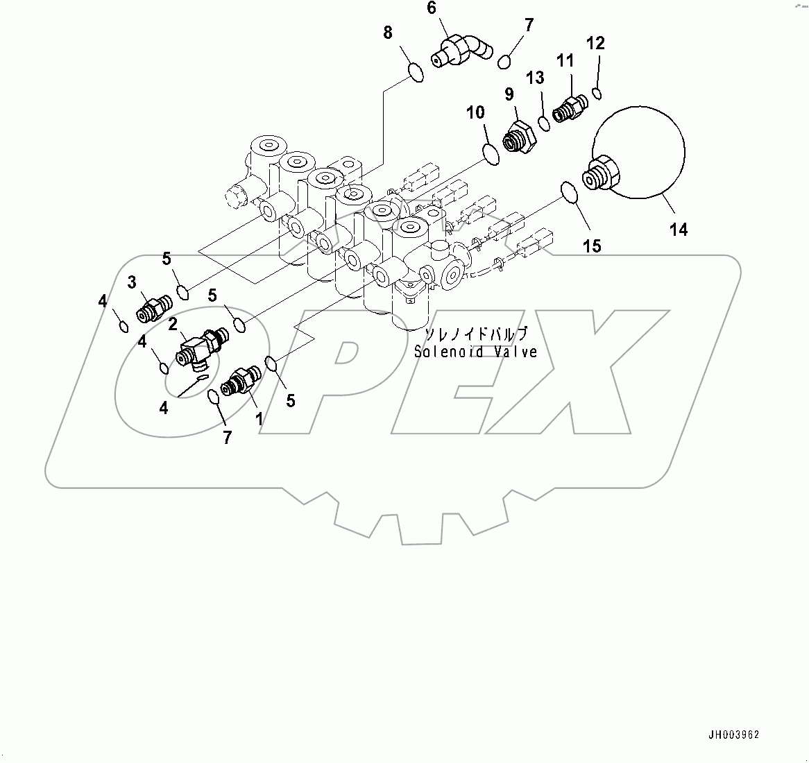  Solenoid Valve, Related Parts (#100001-100001)