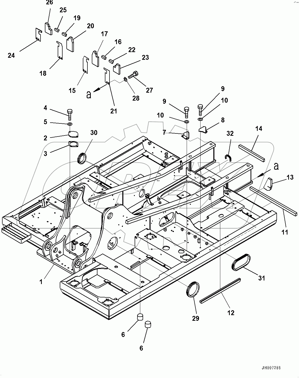  Revolving Frame (#100001-100026)