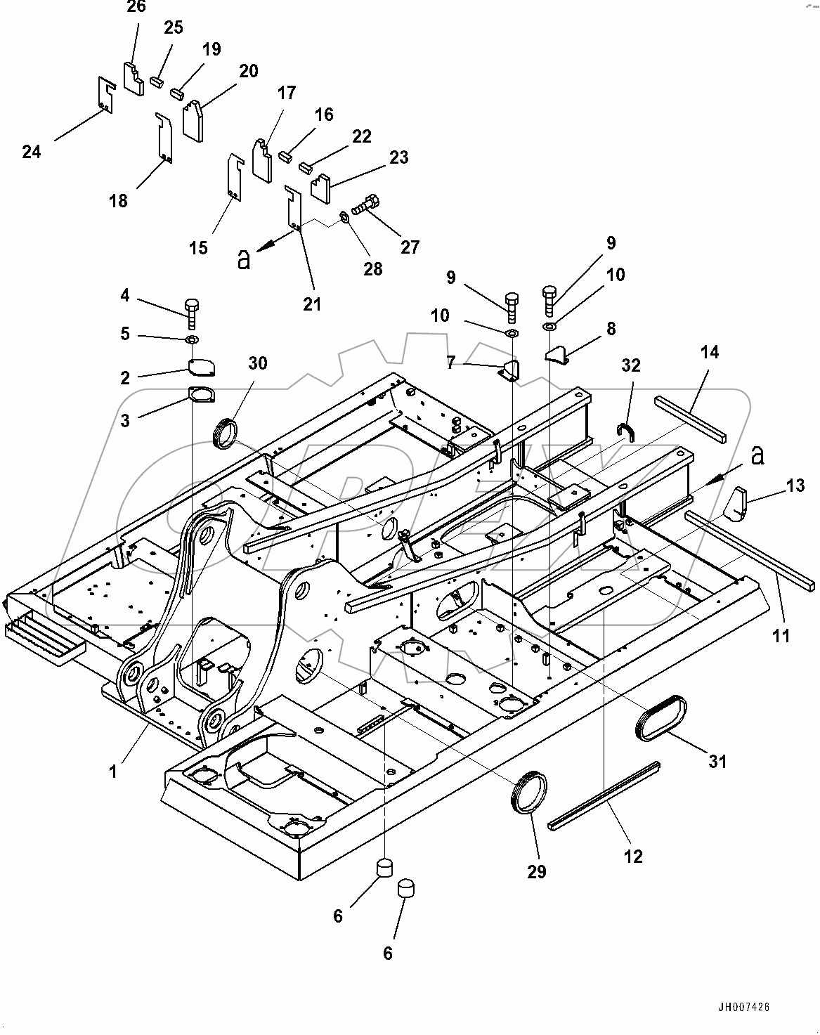  Revolving Frame (#100001-100026)