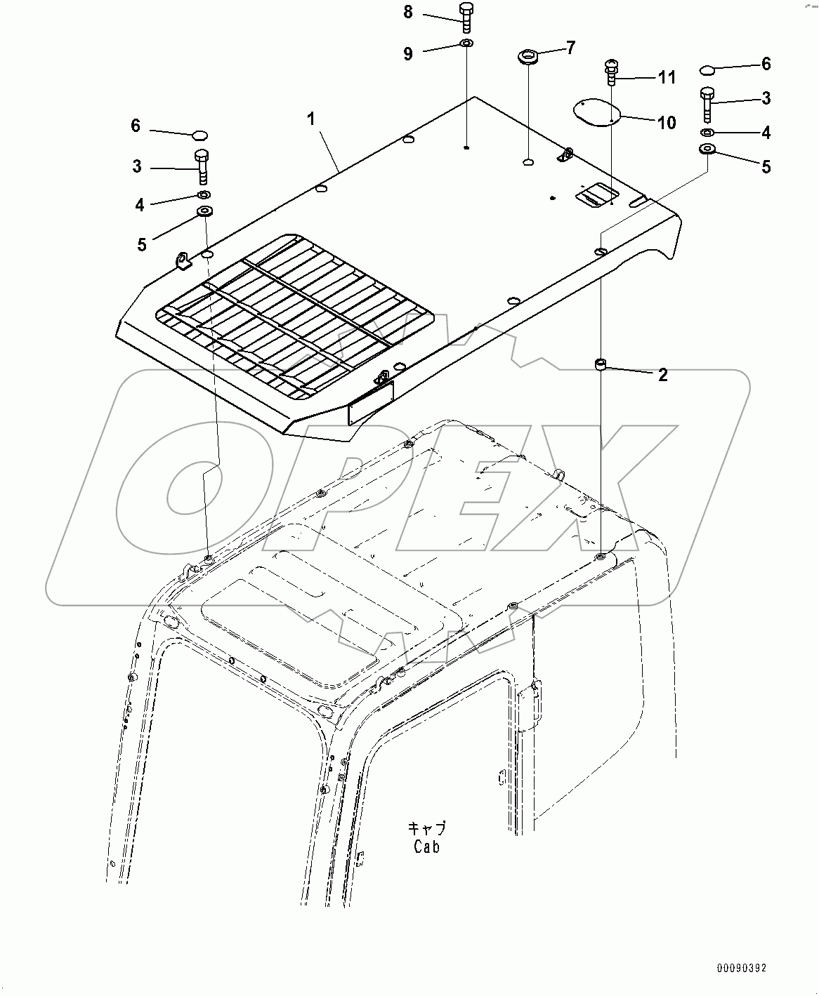  Top Guard (#100001-)
