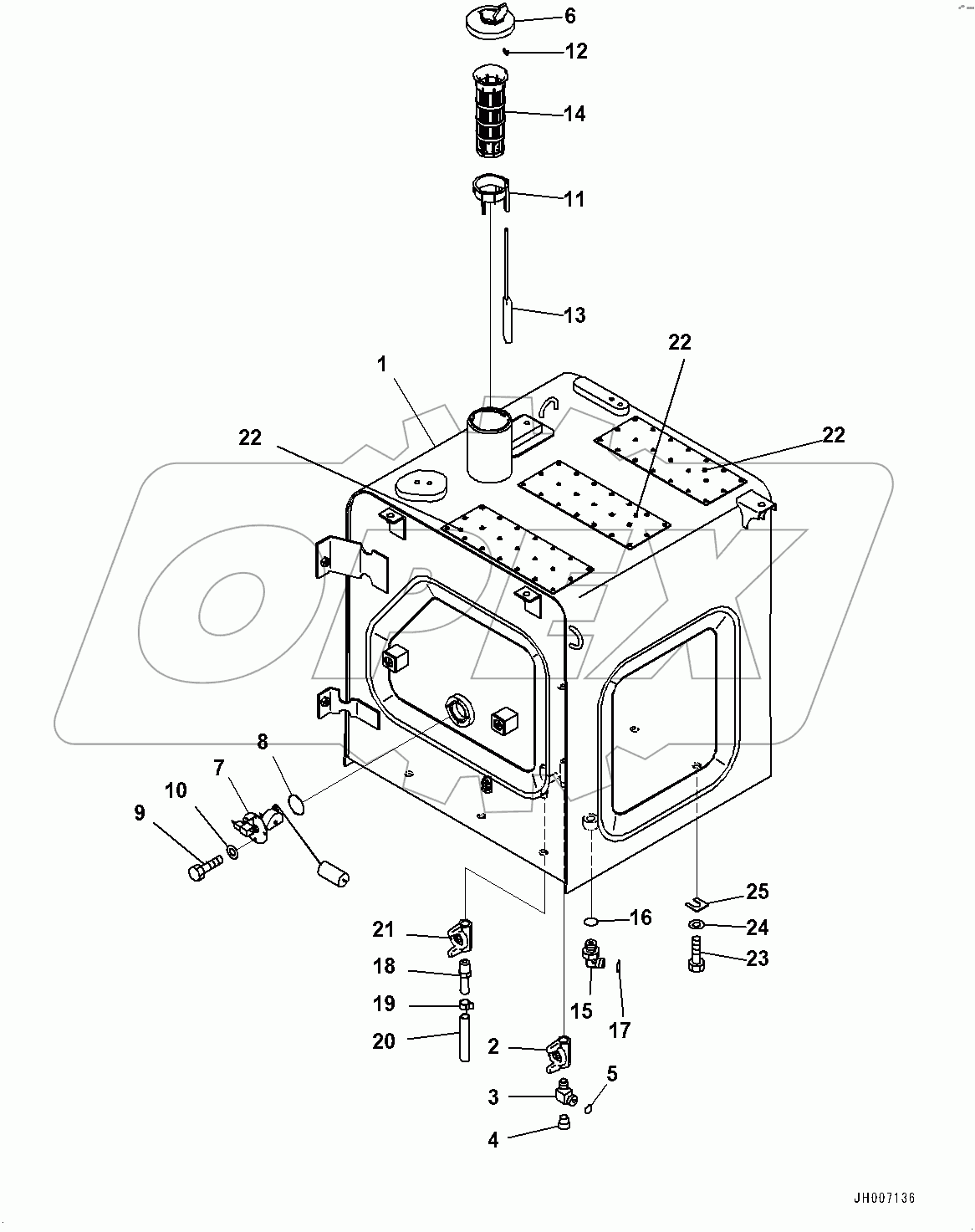  Fuel Tank (#100001-100001)