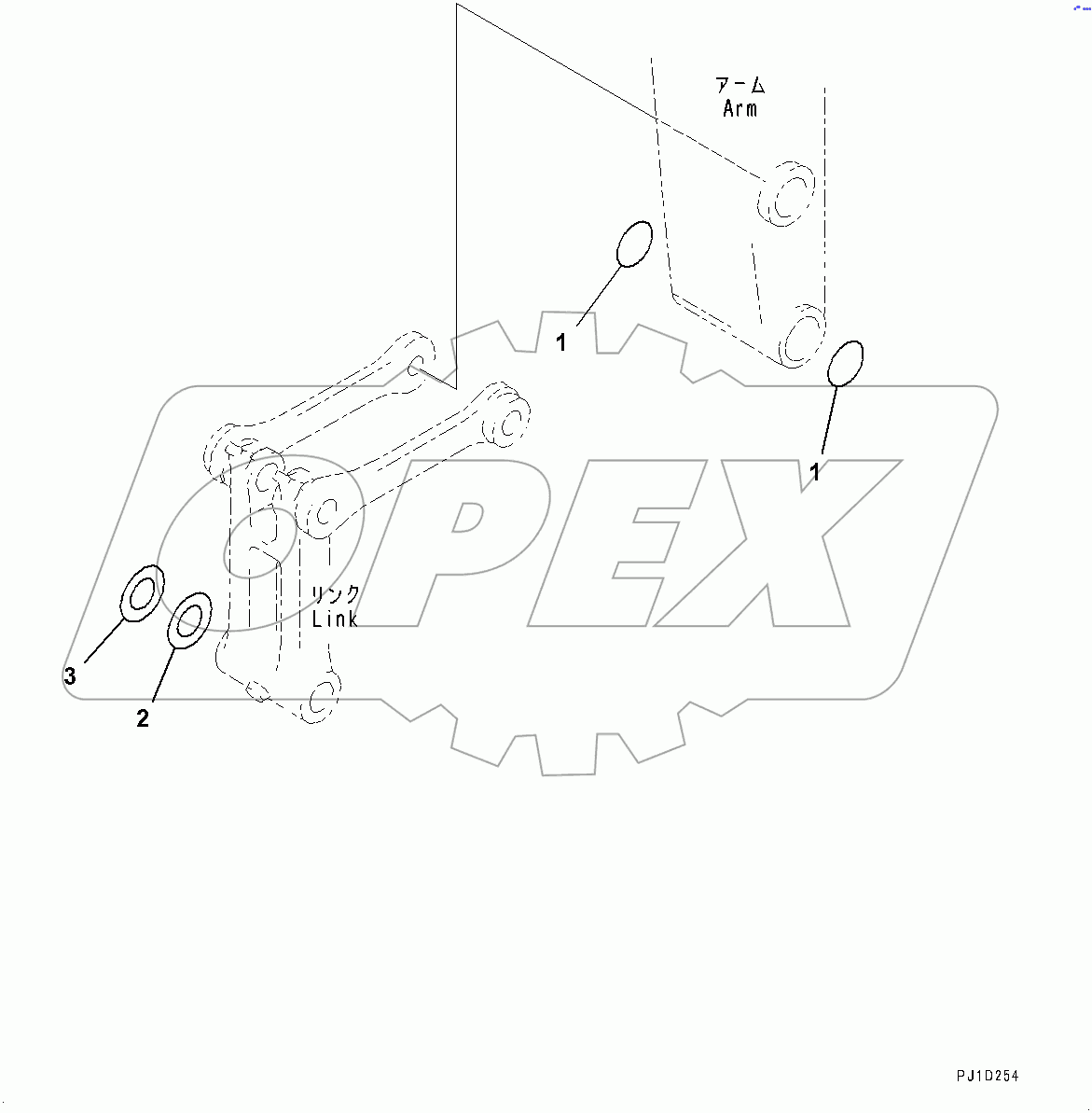  Ripper, Spacer (#100001-)