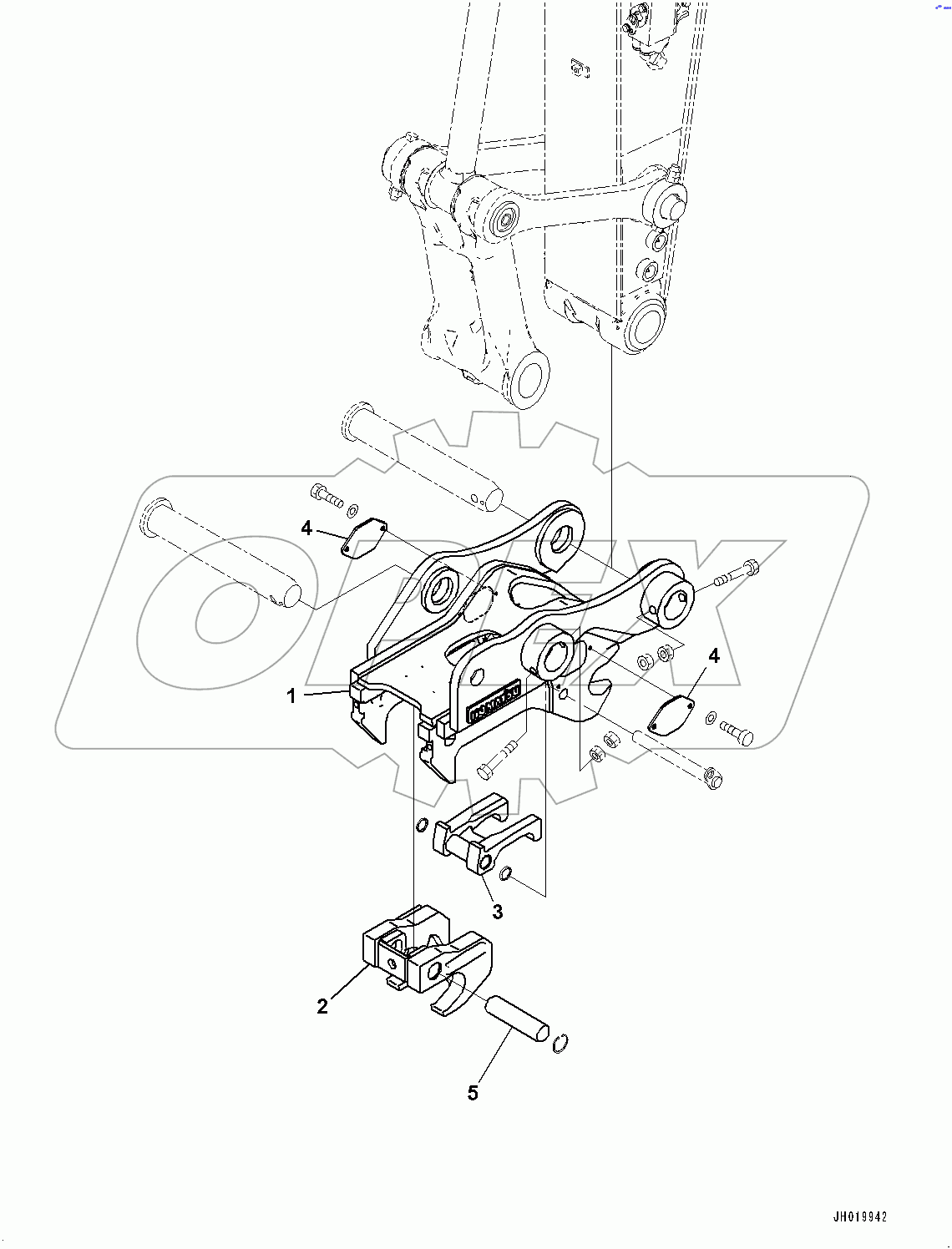  Quick Coupler, (1/4) (#100001-)