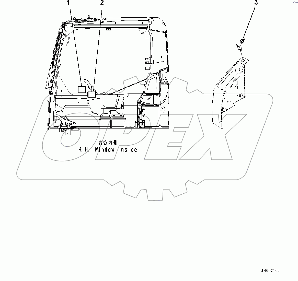  Caution Plates (#100001-)