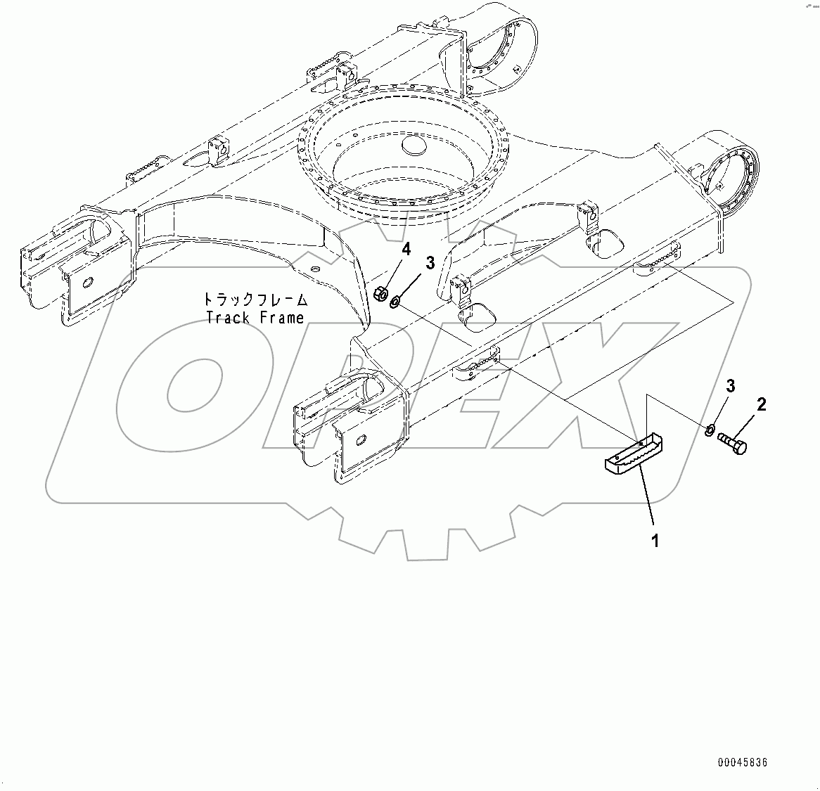  Additional Track Frame Step (#100001-)