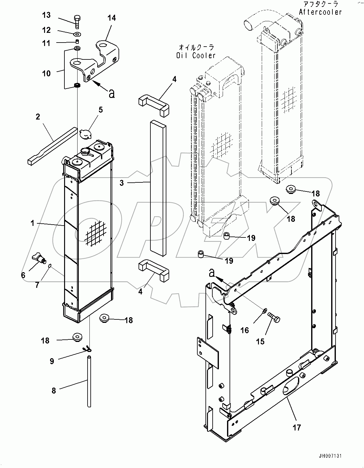  Cooling System, Radiator (#100001-)