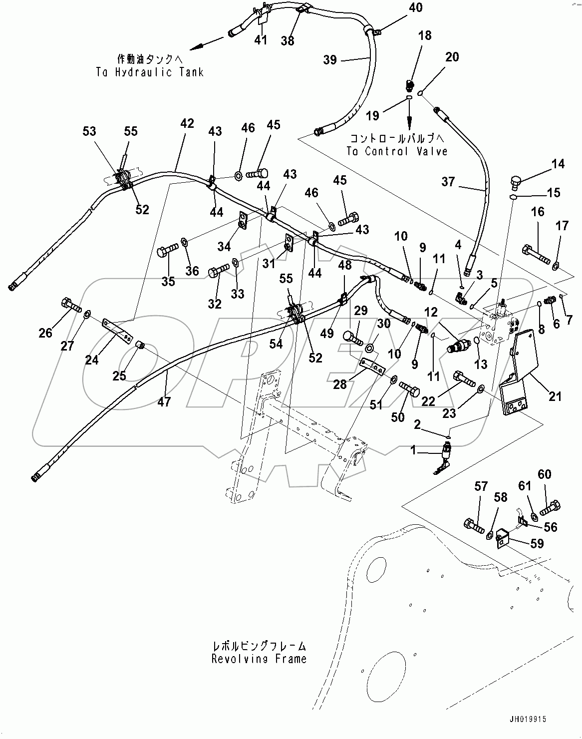  Quick Coupler Piping (#100001-)