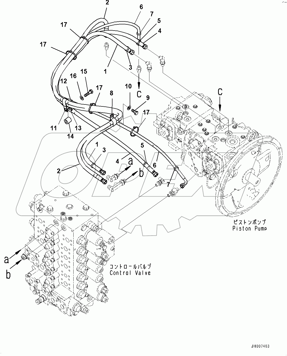  LS Piping (#100001-)