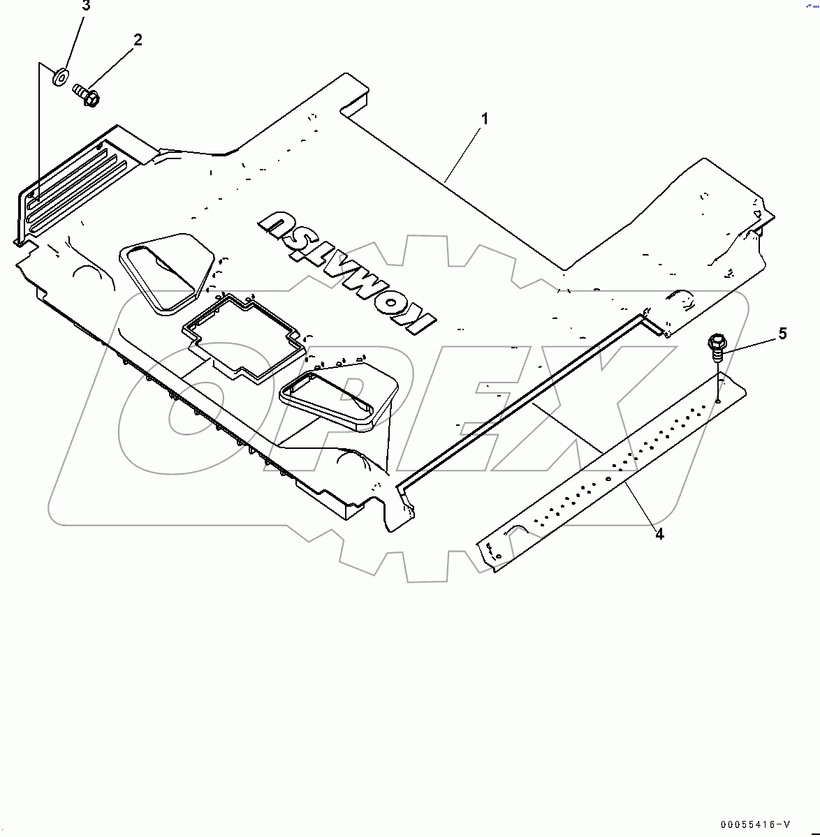  Floor Mat (#100001-100012)