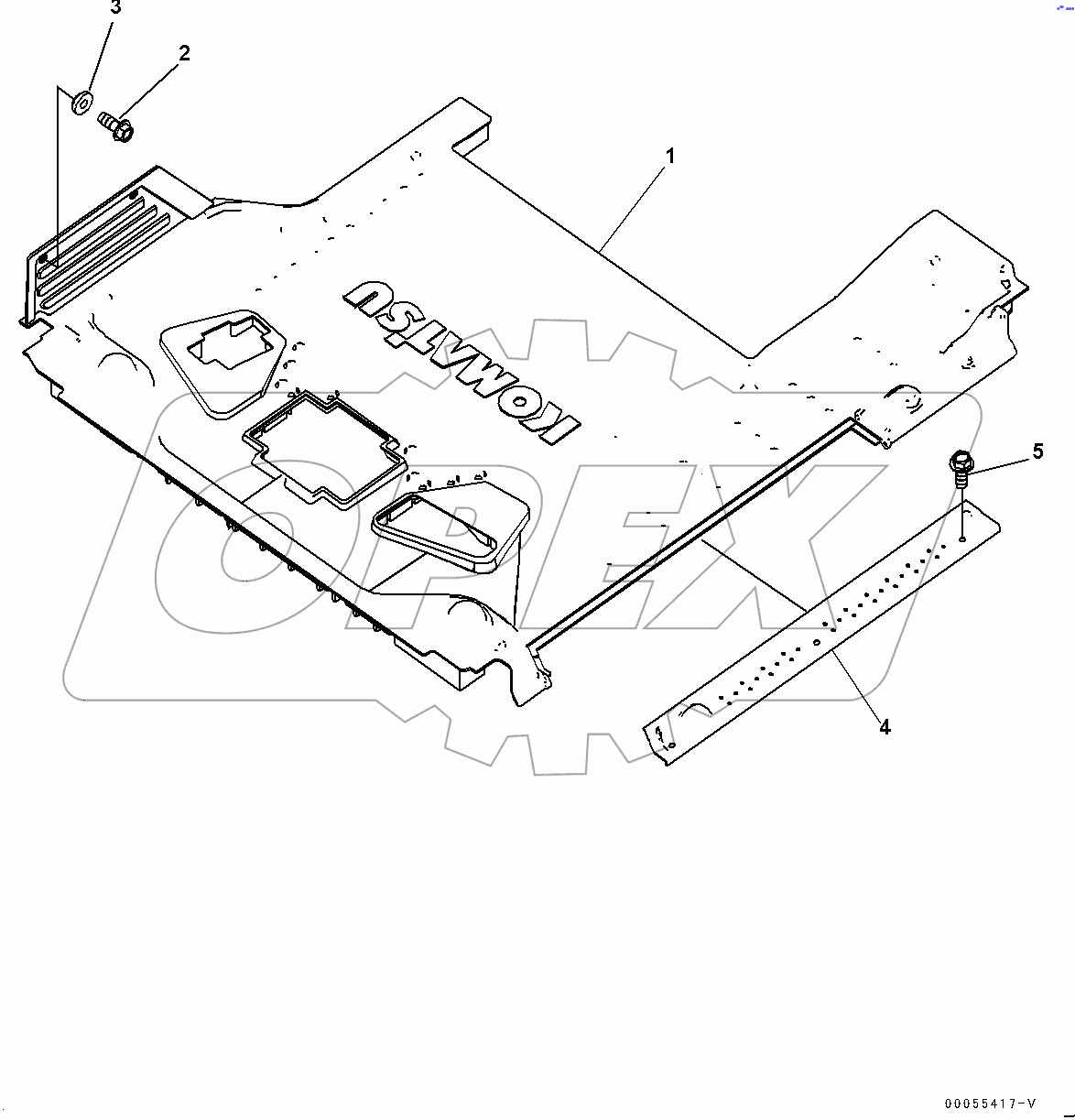  Floor Mat (#100001-100012)