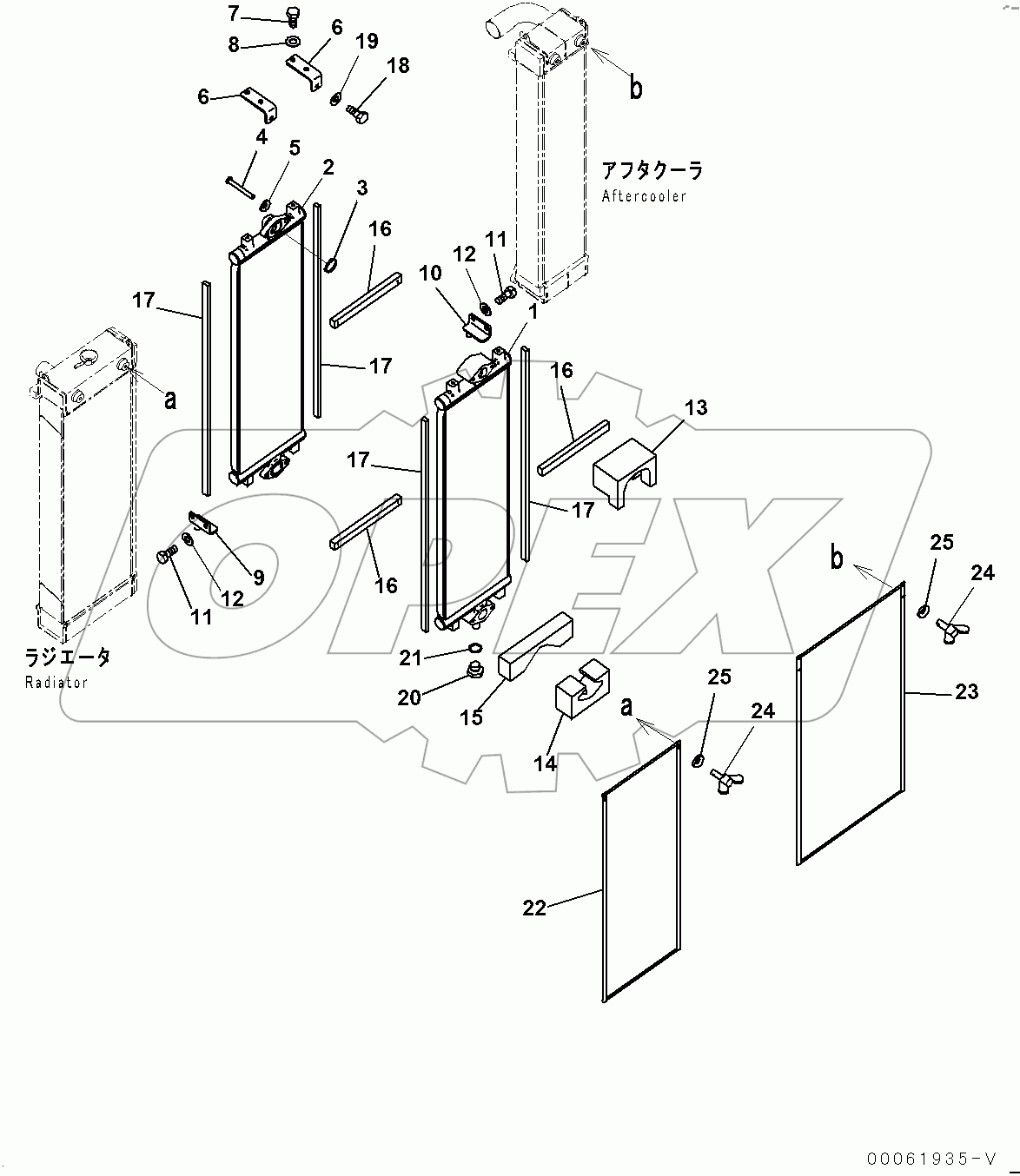  Cooling System, Oil Cooler (#100001-)