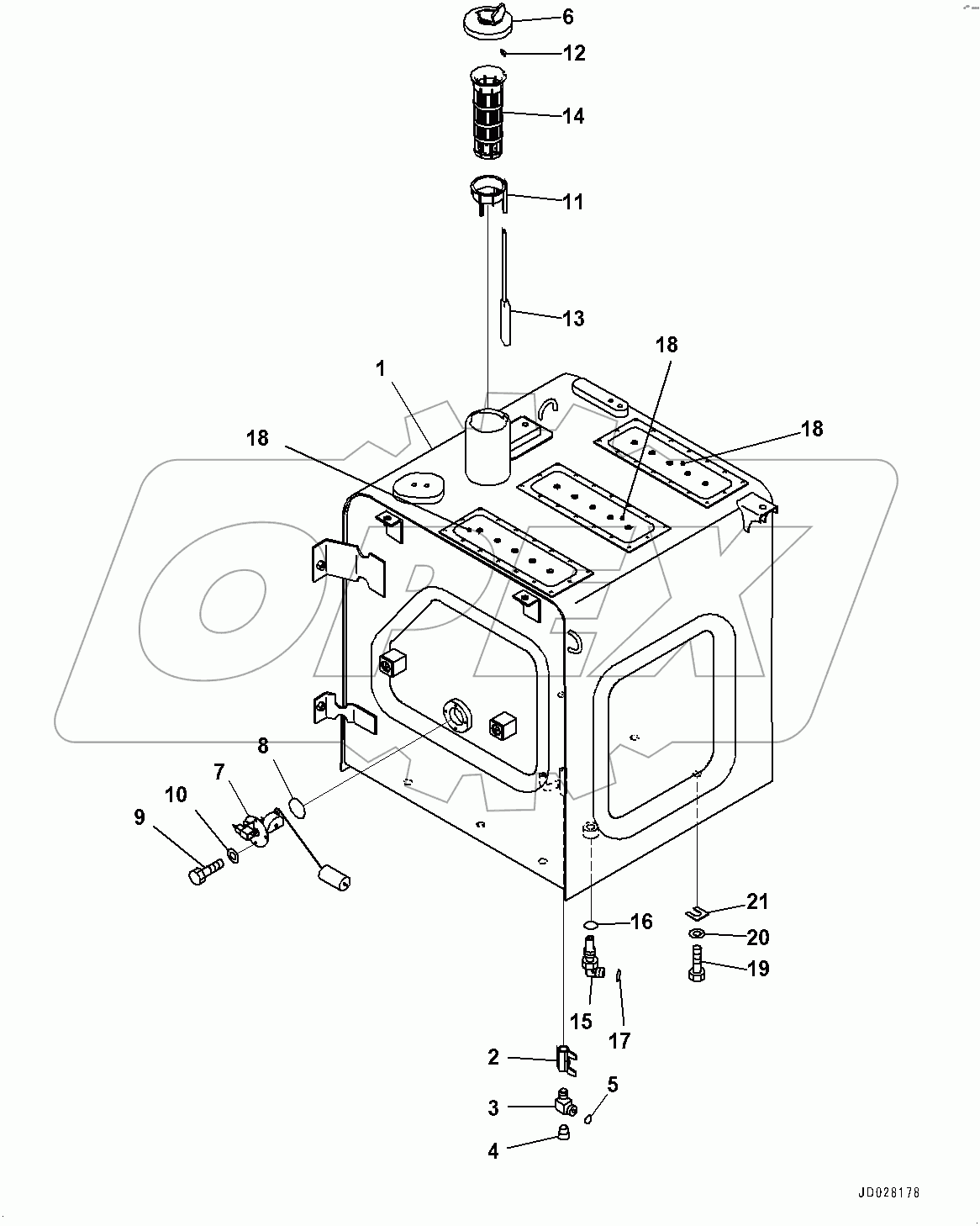 Fuel Tank (#100001-)