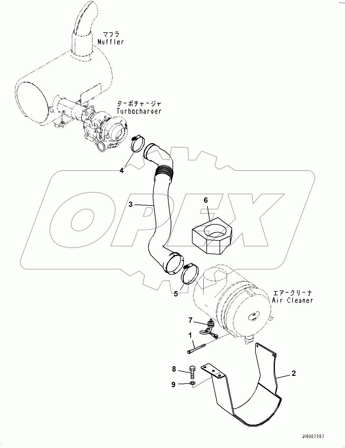  Air Intake Connector (#100001-)