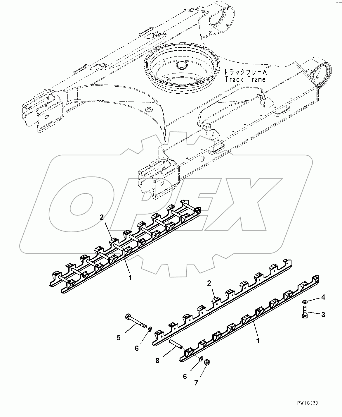  Track Roller Guard (#100001-)