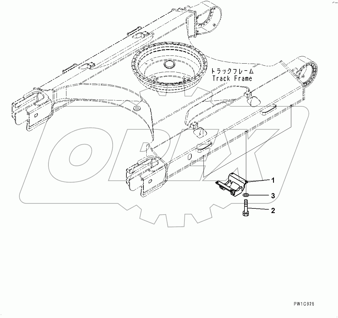 Track Roller Guard (#100001-)