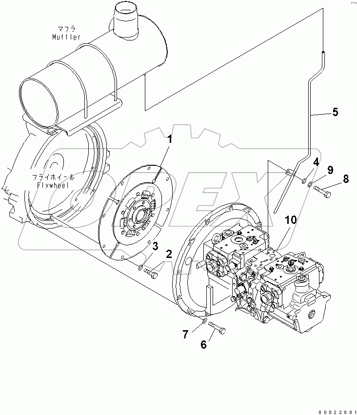  DAMPER PUMP AND TUBE