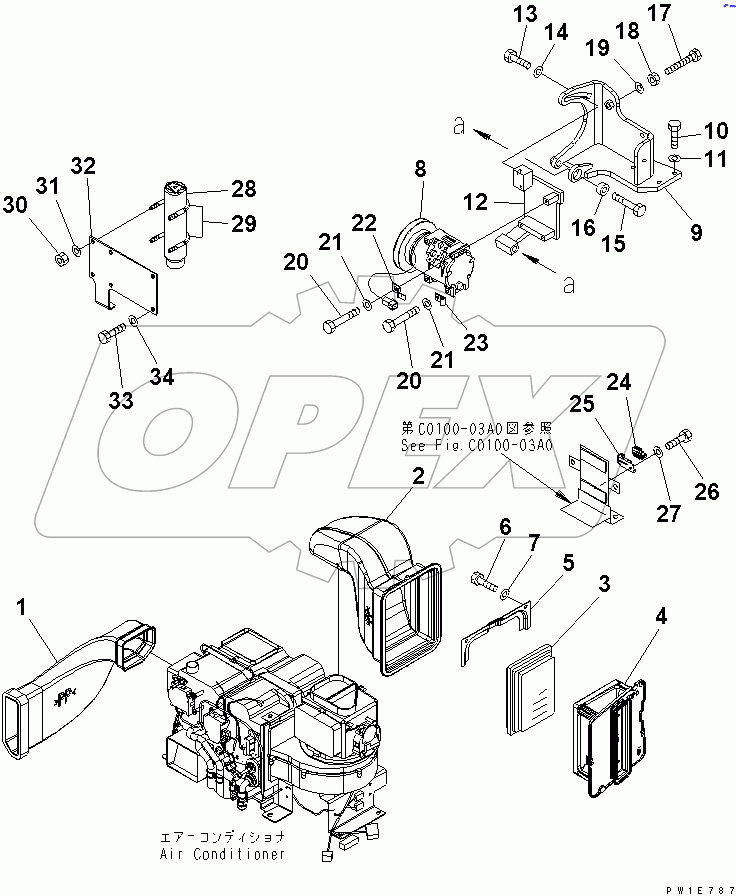  AIR CONDITIONER (DUCT)(#40103-45000)