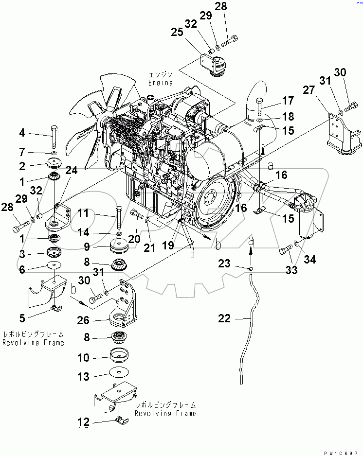  ENGINE MOUNTING