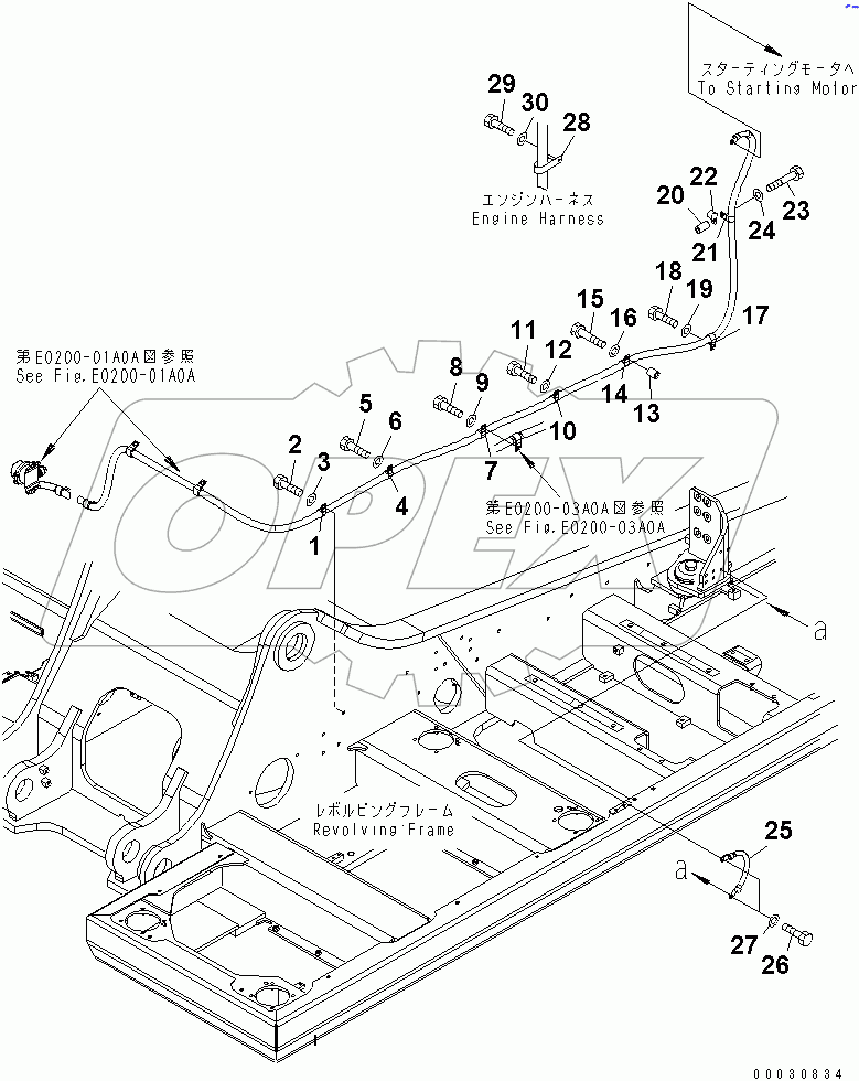  WIRING HARNESS (STARTING HARNESS) (CLIP)(#45001-)