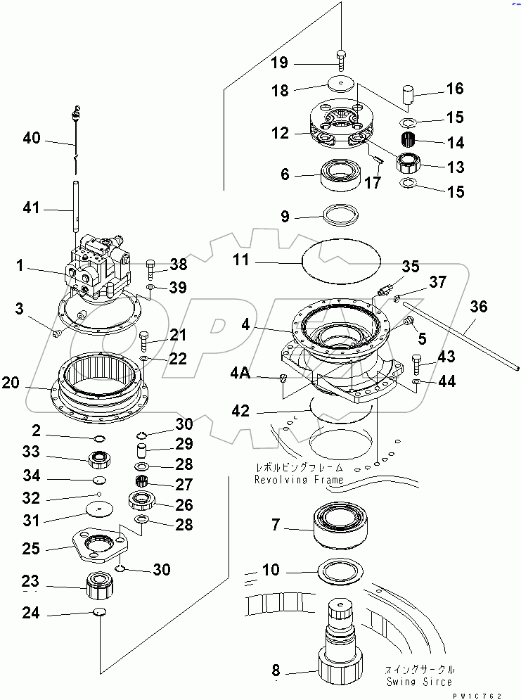  SWING MACHINERY(#40001-40573)