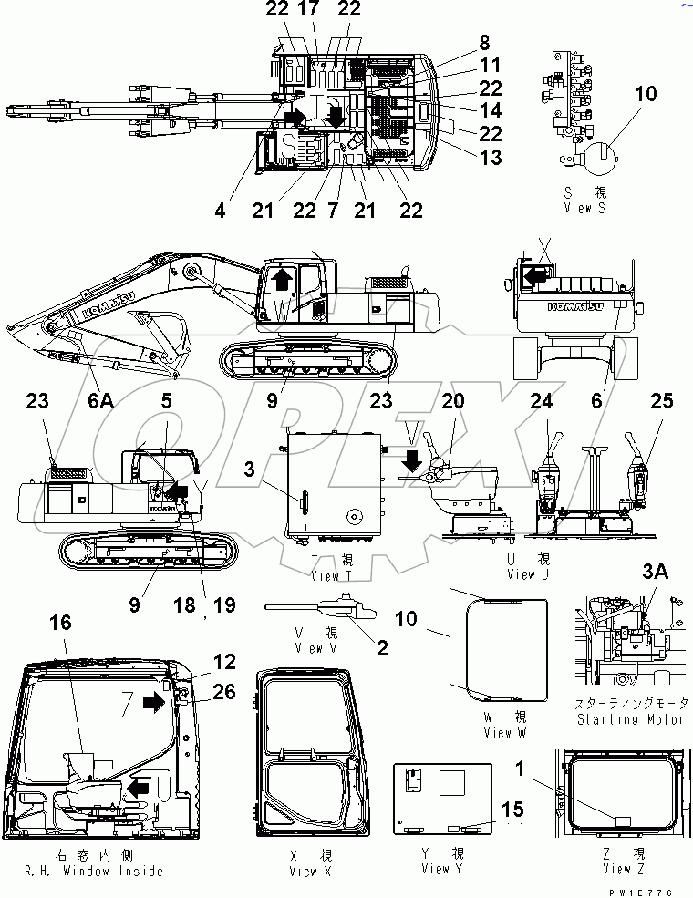 DECAL AND PLATE (SPANISH)(#40001-45000)