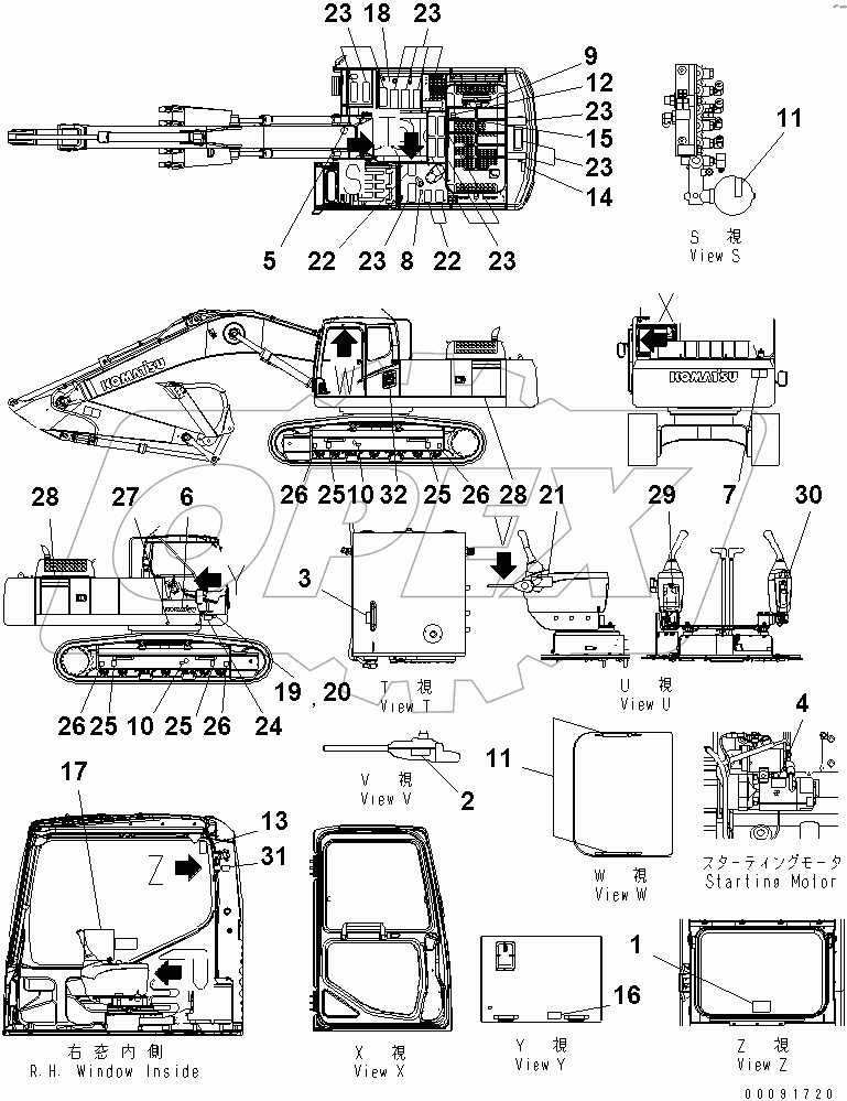  DECAL AND PLATE (ENGLISH)(#46539-)