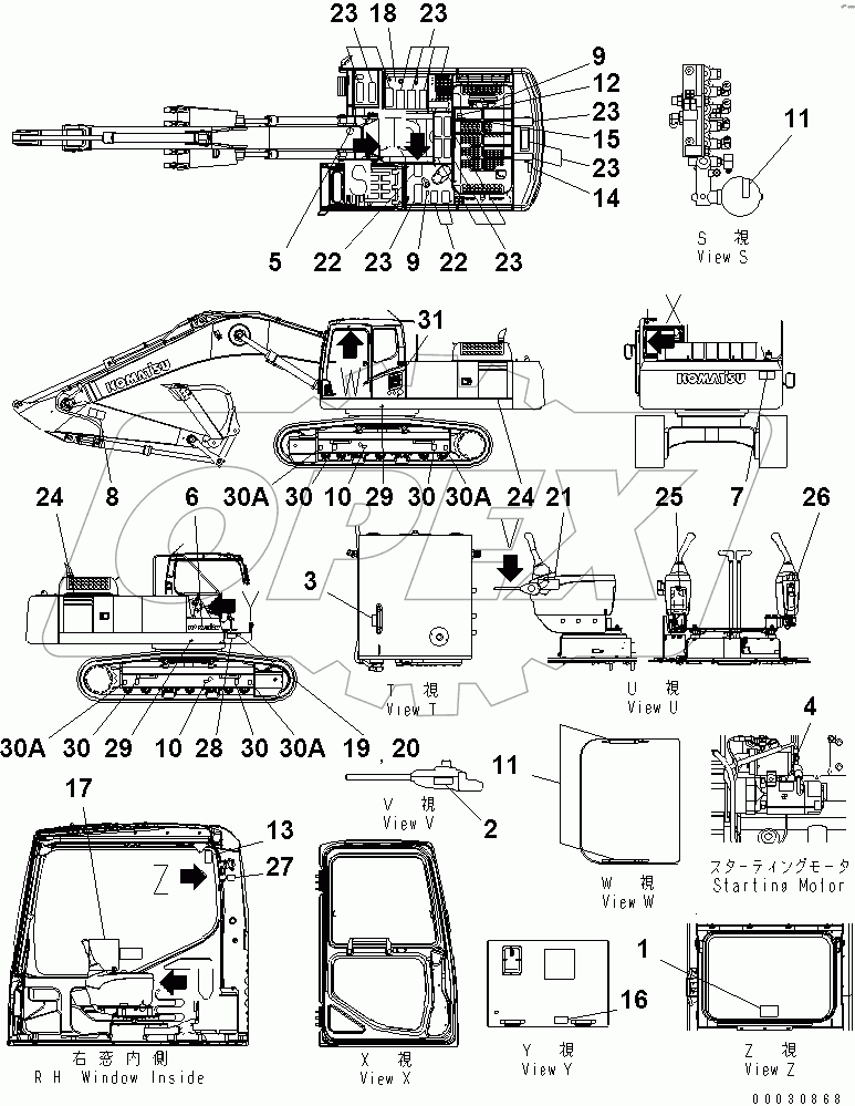  DECAL AND PLATE (INDNESIAN)(#45001-)
