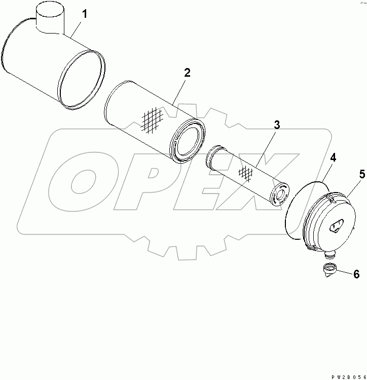  AIR CLEANER (INNER PART)
