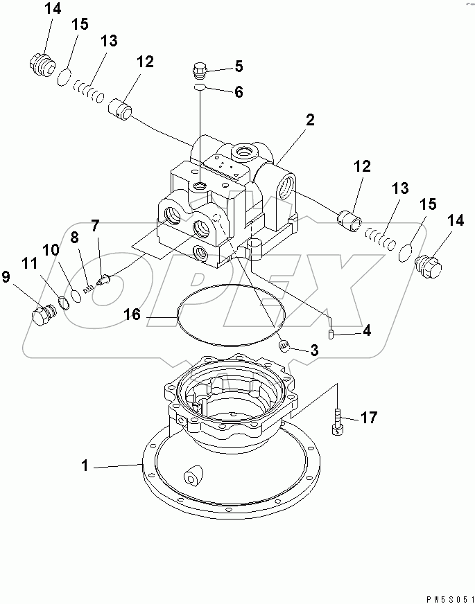  SWING MOTOR (1/3)