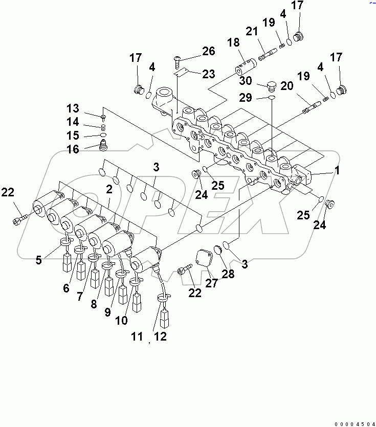  SOLENOID VALVE(#40331-)