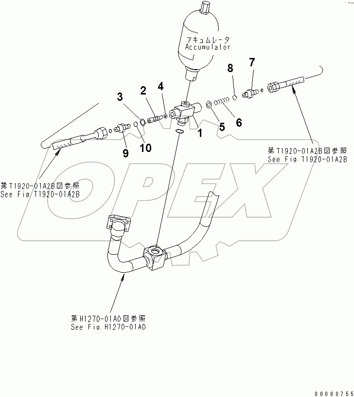  VALVE (FOR ACCUMULATOR)(#46410-)