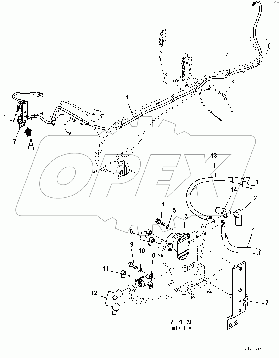  Cab, Starting Wiring Harness (#80001-)
