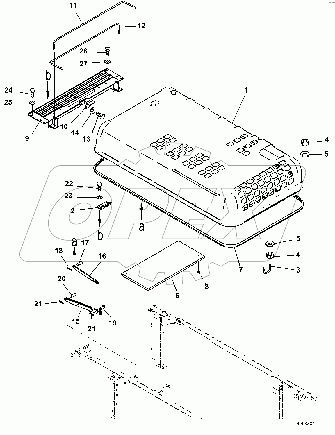  Engine Hood (#80001-)