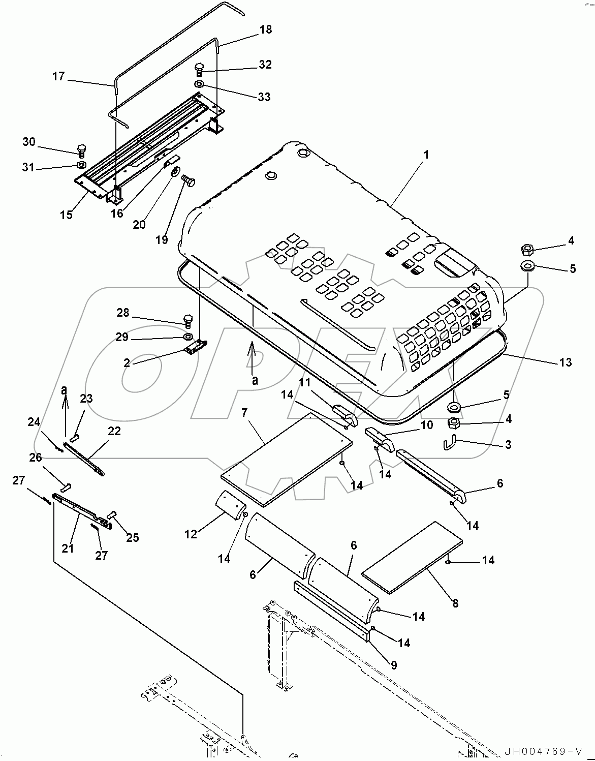  Engine Hood (#80699-)