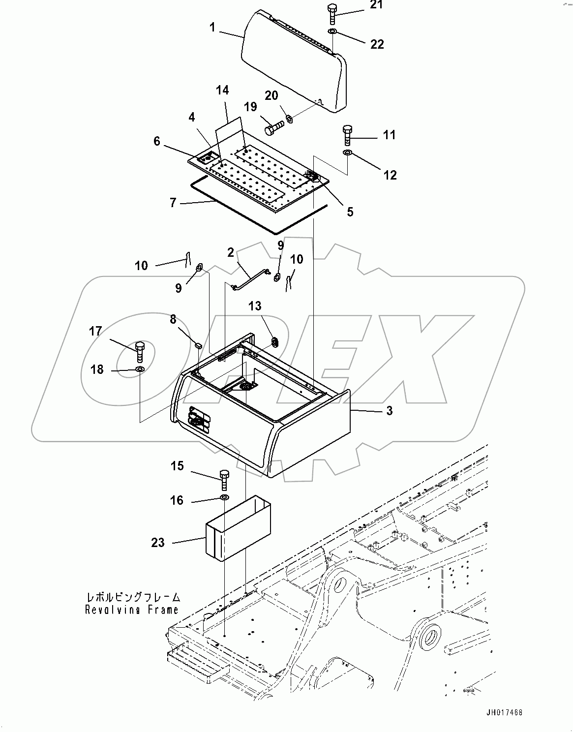  Right Side Case (#80631-)