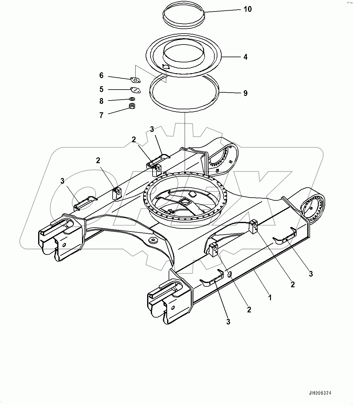  Track Frame (#80001-)