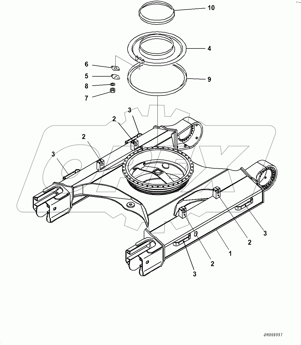  Track Frame (#80001-)