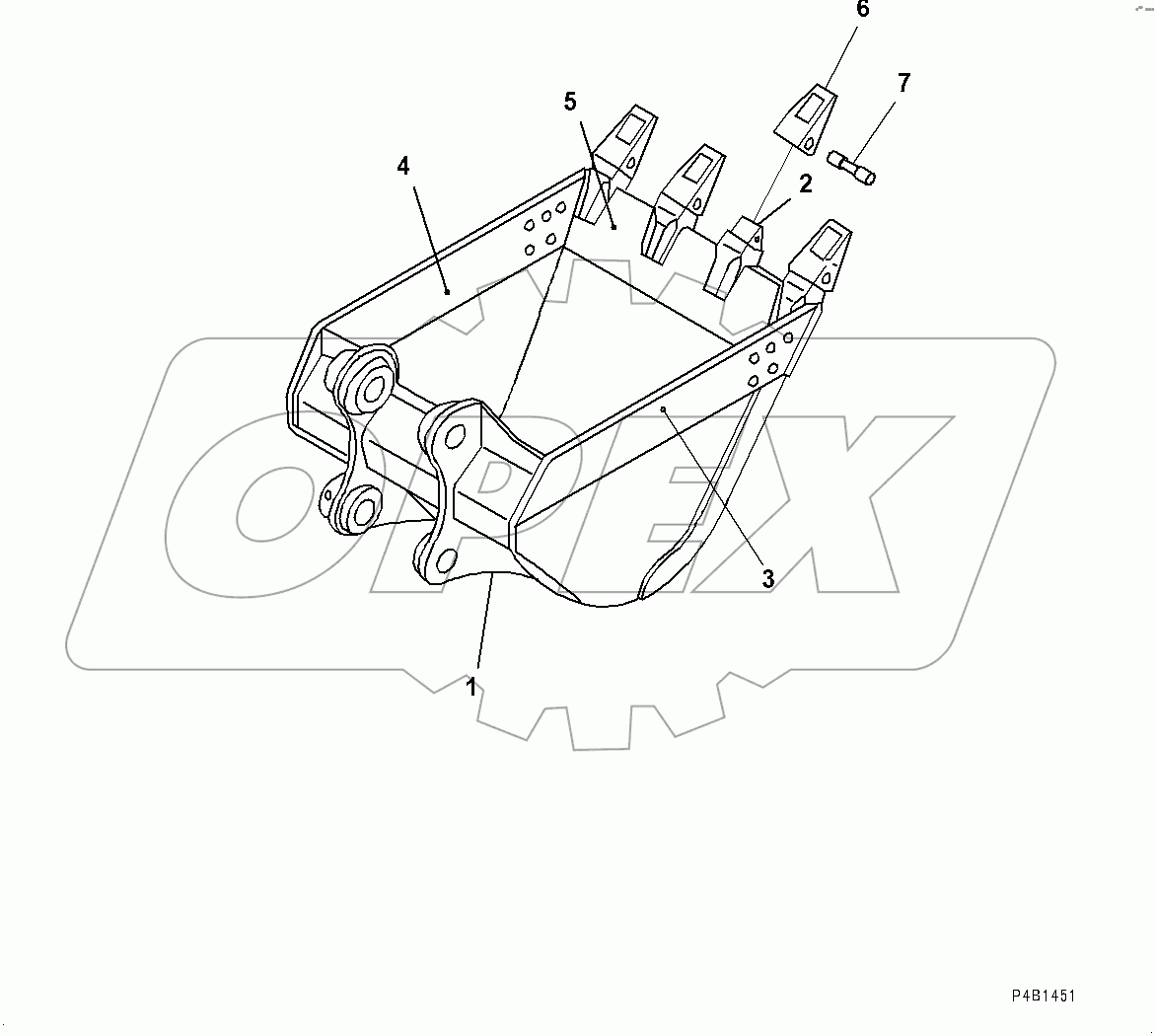  Bucket, (1/2) (#80001-)