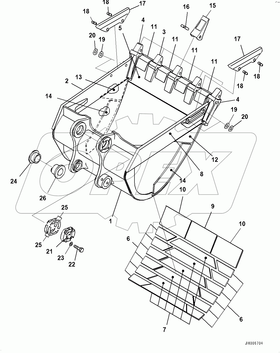  Me Bucket,  (#80001-80516)