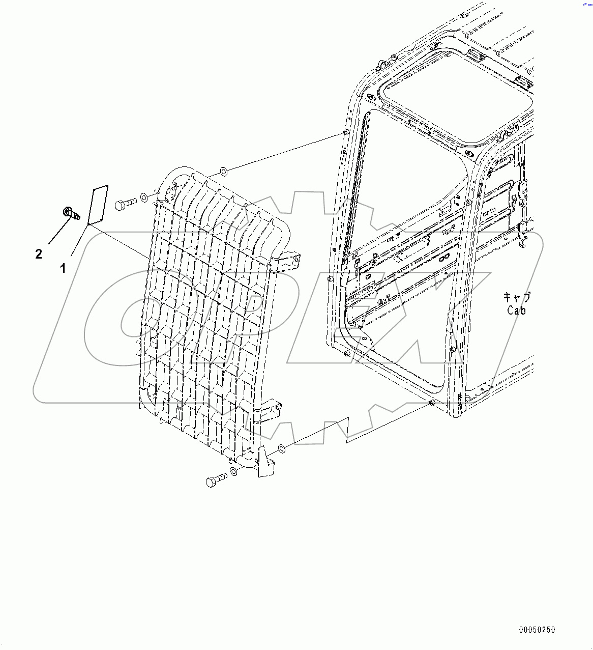  FOPS Plate,  (#80001-80148)
