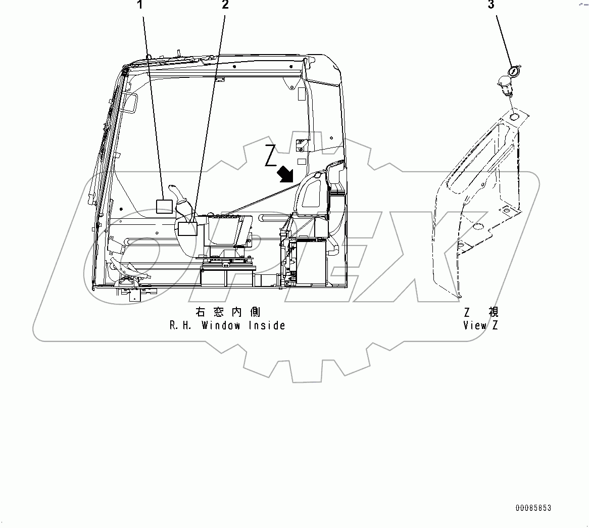  Caution Plates (#80001-)