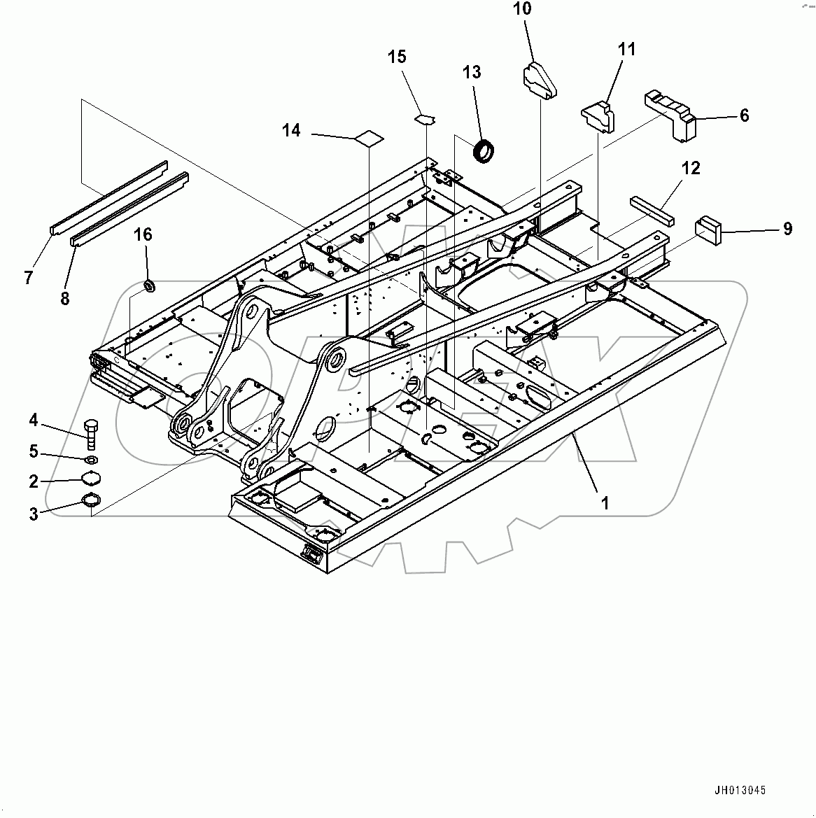  Revolving Frame (#80001-)