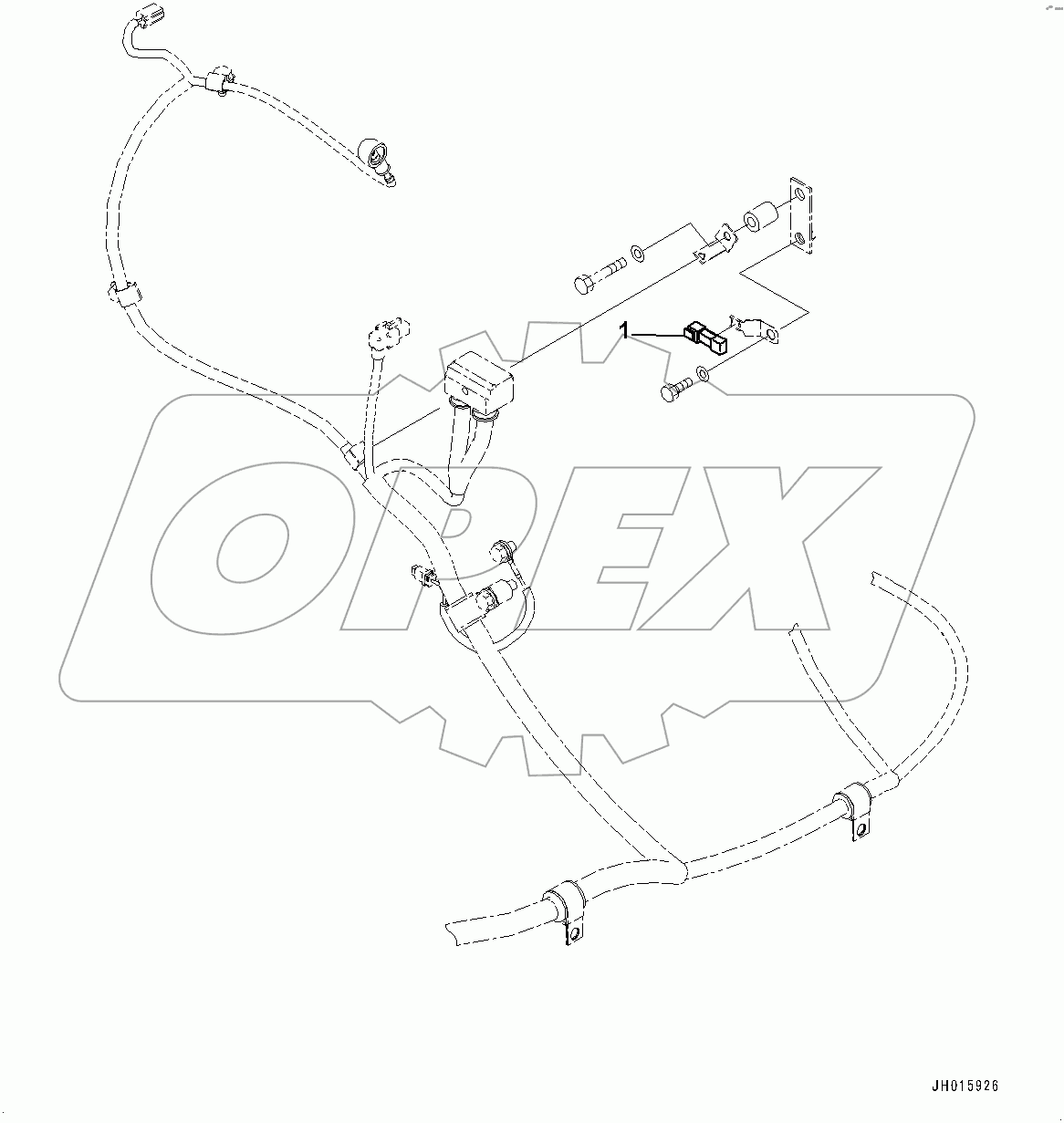 Electric Wiring Harness, Resistor (#80163-)
