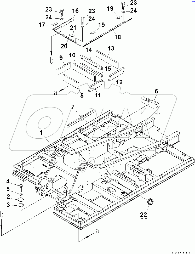  REVOLVING FRAME(#40001-40426)